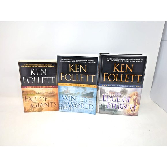 Lot of 3 Ken Follett TPBs - The Complete Century Trilogy - Like New HC SC - Picture 1 of 3